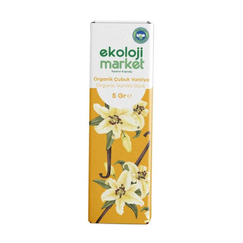 Organik Glutensiz Vanilya Çubuğu 5 gr