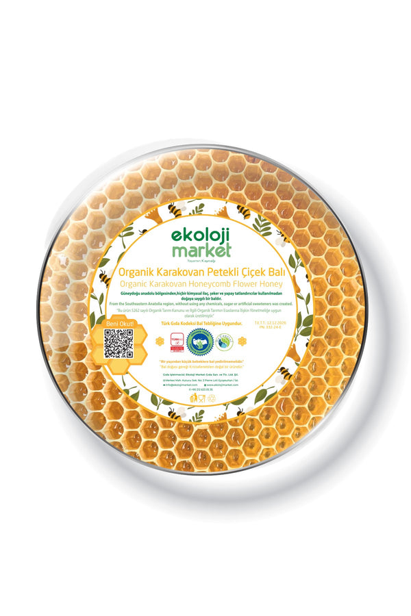 Organik Karakovan Petek Bal 1 Kg