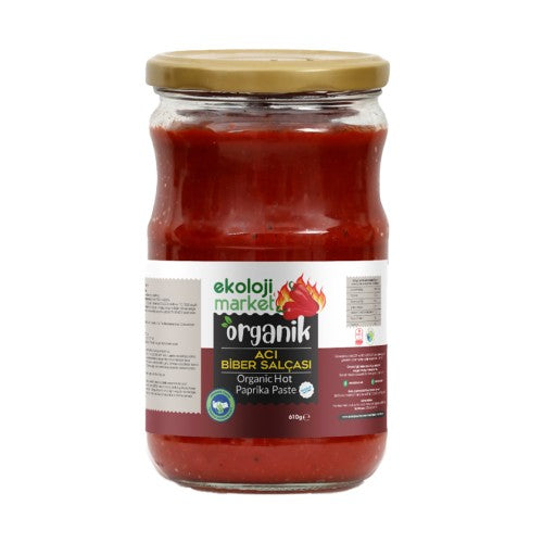 Organik Glutensiz Domates-Biber Salçası Karışık 650 gr