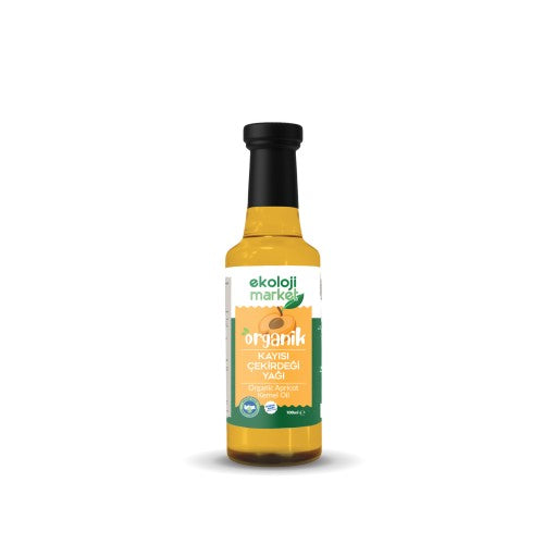Organik Soğuk Sıkım Kayısı Çekirdeği Yağı 100 ml