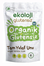 Organik Glutensiz Tam Yulaf Unu 500 Gr
