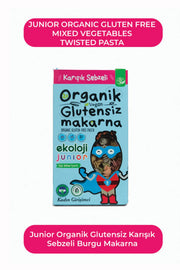 Organik Glutensiz Makarna Sebzeli Burgu 200 Gr