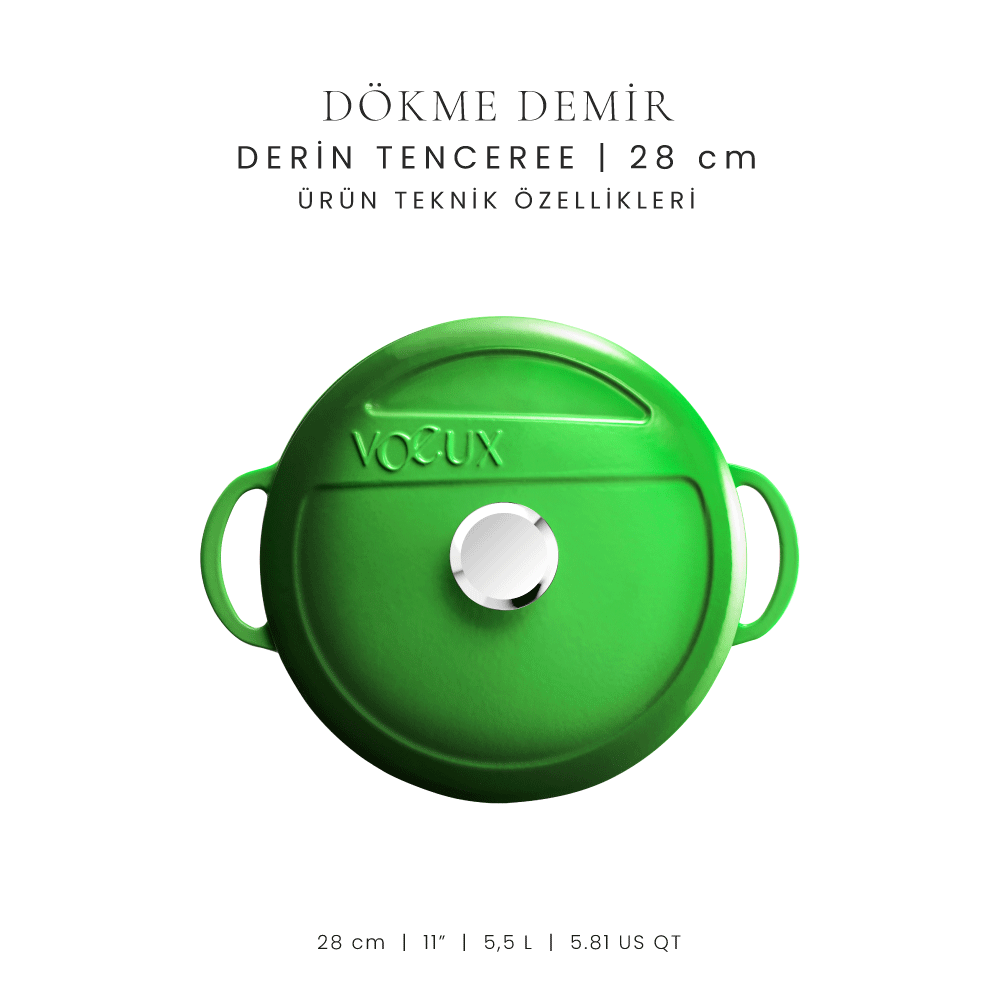 Voeux 28 cm Derin Tencere