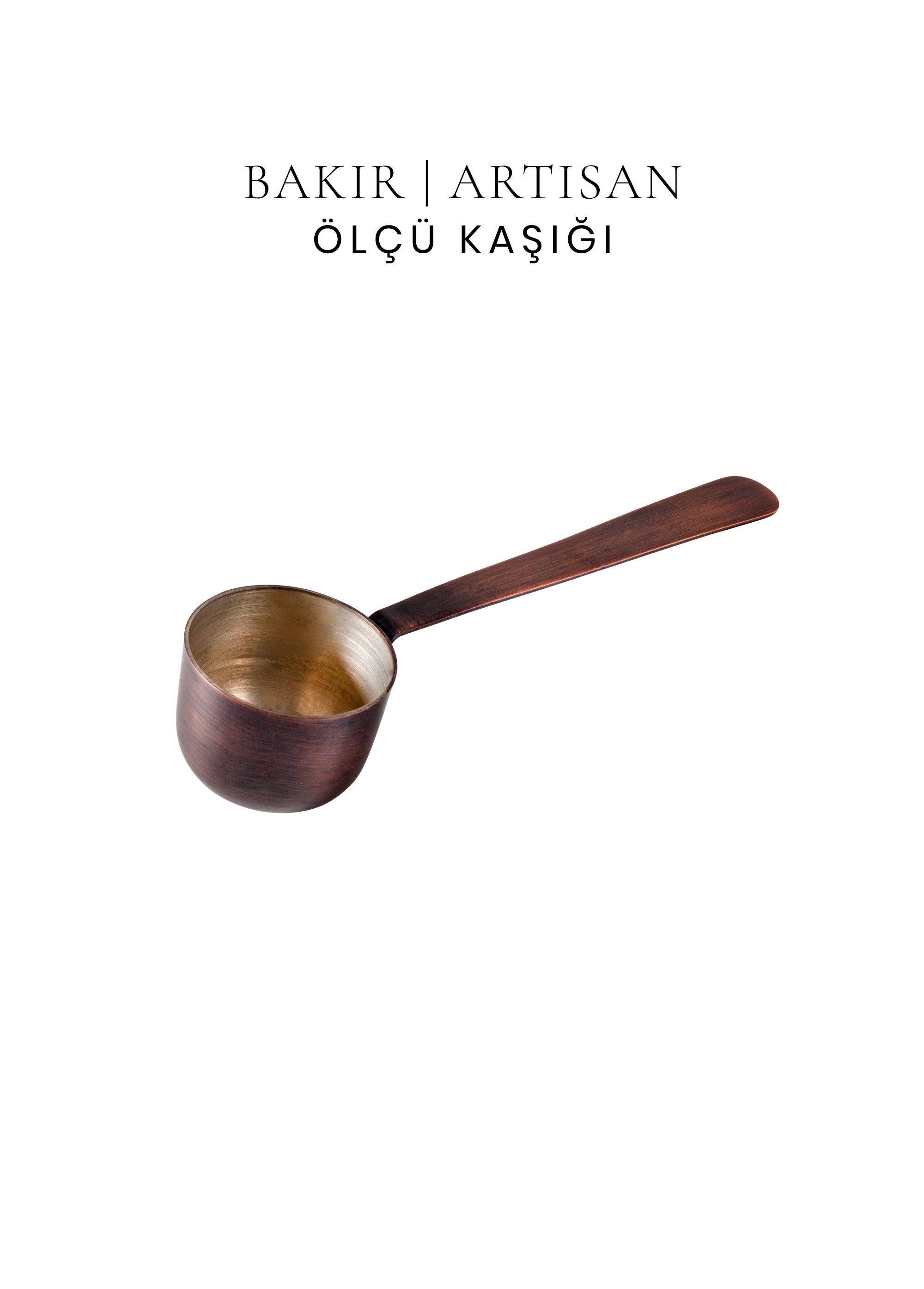 Voeux Ölçü Kaşığı - Bakır - Artisan