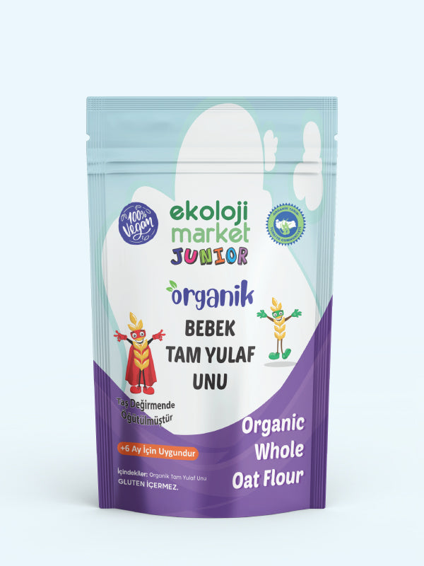 Organik Junior Glutensiz Tam Yulaf Unu 250 Gr