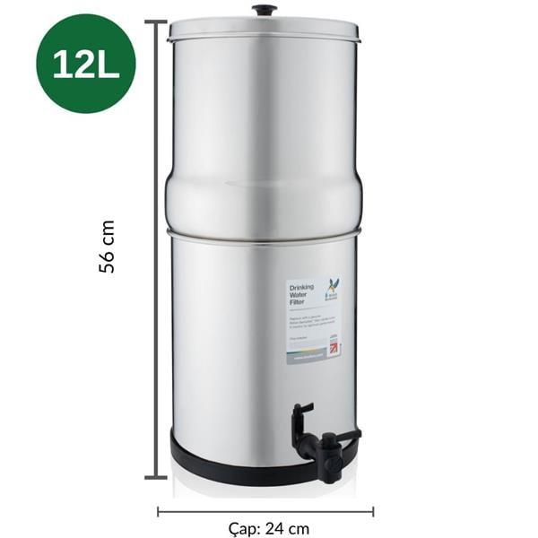 British Berkefeld - 12 Lt. Portatif Su Arıtma Cihazı – 2 Filtre - W9361137