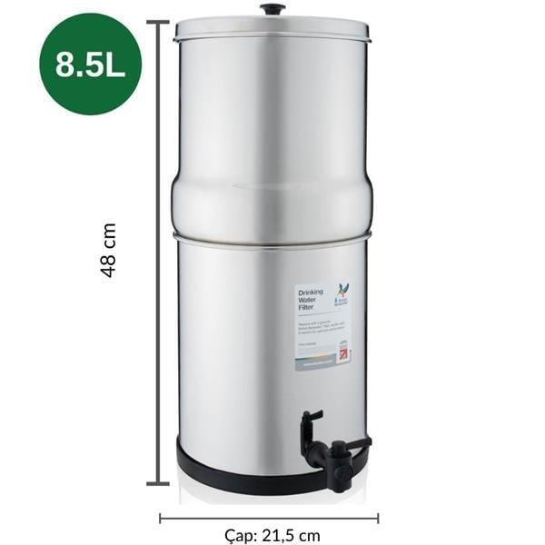 British Berkefeld - 8.5 Lt. Portatif Su Arıtma Cihazı – 2 Filtre - W9361138
