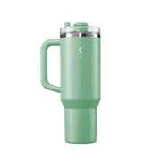 Lurch - “Big Cup” 1.2 L Adaçayı Yeşil, Paslanmaz Çelik Termos - Uzatılabilir Pipetli, Çift Cidarlı, Sızdırmaz - 240877