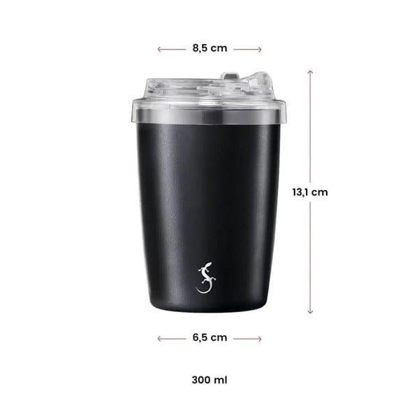 Lurch - "Coffee-To-Go" 300 ml Granit Gri, Paslanmaz Çelik Termos - Çift Cidarlı - 270985