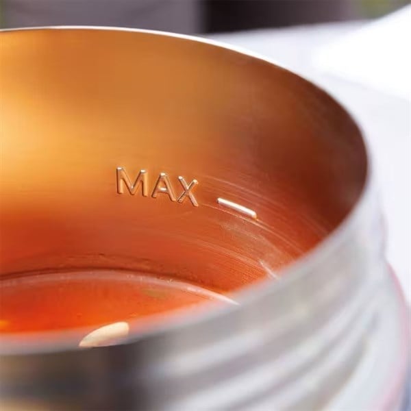 Lurch - "Iso-Pot" 800 ml Metalik Gri, Paslanmaz Çelik - Çift Cidarlı Yemek Termosu - 240844