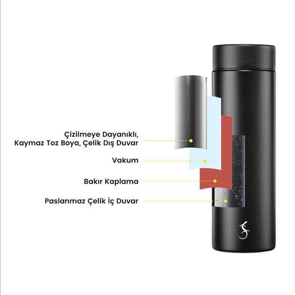 Lurch - Mini Termos 300 ml Adaçayı Yeşil, Paslanmaz Çelik - Çift Cidarlı, Sızdırmaz - 270971