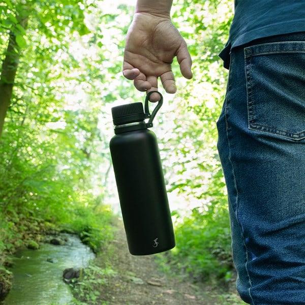 Lurch - “Outdoor” 1 L Mat Siyah, Paslanmaz Çelik Termos - Çift Cidarlı, Sızdırmaz - 270980