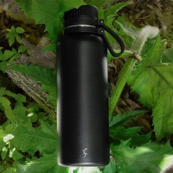 Lurch - “Outdoor” 1 L Mat Siyah, Paslanmaz Çelik Termos - Çift Cidarlı, Sızdırmaz - 270980