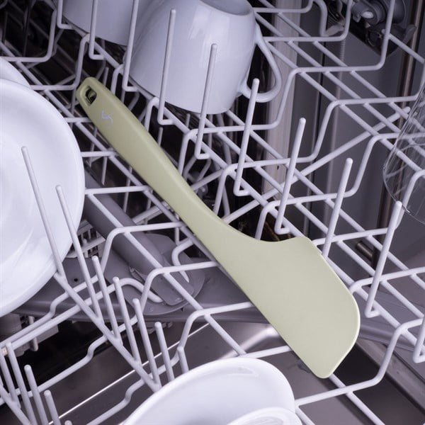 Lurch - Platin Silikon  Hamur Kazıyıcı 28 cm Açık Gri - Yanmaz, Yapışmaz, Bükülmez, Çizmez, Tat ve Koku Bırakmaz - 240006