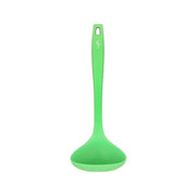 Lurch - Platin Silikon Çorba Kepçesi 28 cm Yeşil - Yanmaz, Yapışmaz, Bükülmez, Çizmez, Tat ve Koku Bırakmaz - 240092