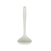 Lurch - Platin Silikon Çorba Kepçesi 28 cm Açık Gri -  Yanmaz, Yapışmaz, Bükülmez, Çizmez, Tat ve Koku Bırakmaz - 240012