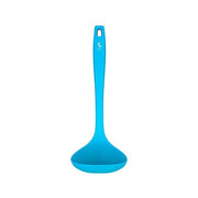 Lurch - Platin Silikon Çorba Kepçesi 28 cm Mavi - Yanmaz, Yapışmaz, Bükülmez, Çizmez, Tat ve Koku Bırakmaz - 240112