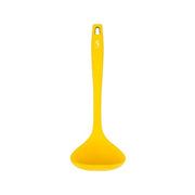 Lurch - Platin Silikon Çorba Kepçesi 28 cm Sarı - Yanmaz, Yapışmaz, Bükülmez, Çizmez, Tat ve Koku Bırakmaz - 240052