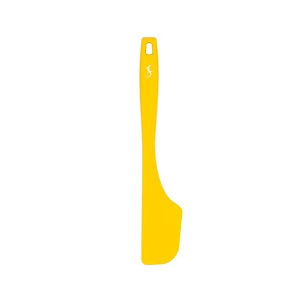 Lurch - Platin Silikon Hamur Kazıyıcı 28 cm Sarı - Yanmaz, Yapışmaz, Bükülmez, Çizmez, Tat ve Koku Bırakmaz - 240046