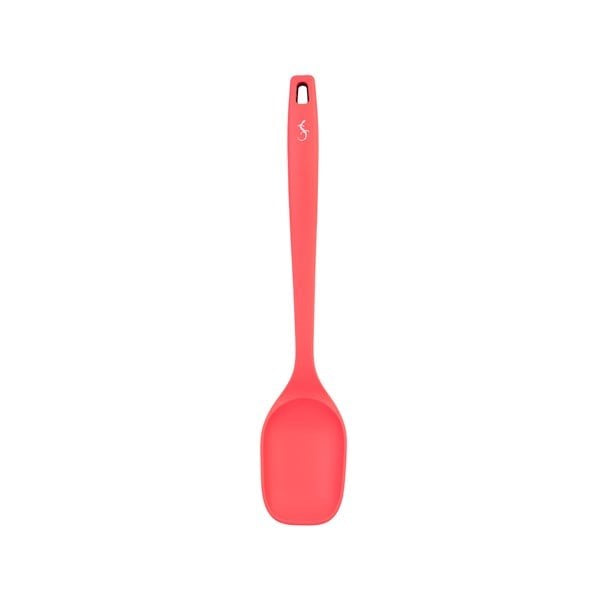 Lurch - Platin Silikon Servis Kaşığı 33,5 cm Somon - Yanmaz, Yapışmaz, Bükülmez, Çizmez, Tat ve Koku Bırakmaz - 240074