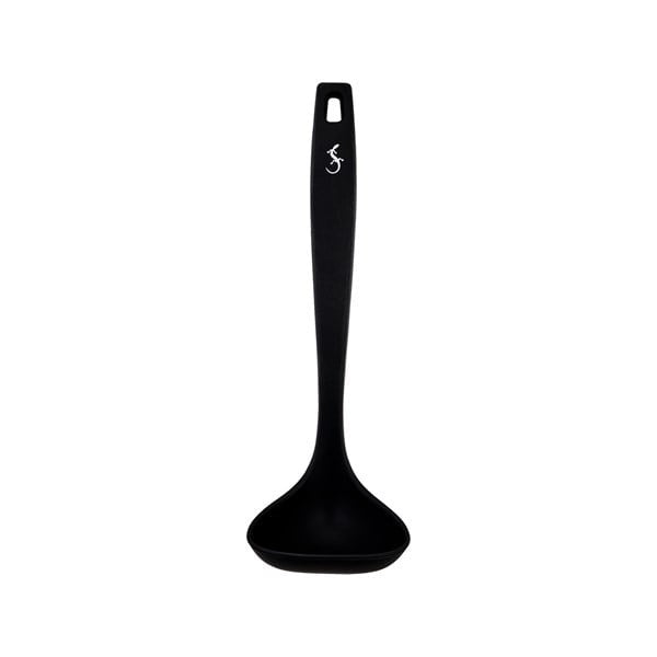 Lurch - Platin Silikon Sos Kepçesi 28 cm Siyah - Yanmaz, Yapışmaz, Bükülmez, Çizmez, Tat ve Koku Bırakmaz - 240615