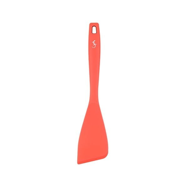 Lurch - Platin Silikon Spatula 28 cm Somon - Yanmaz, Yapışmaz, Bükülmez, Çizmez, Tat ve Koku Bırakmaz - 240064
