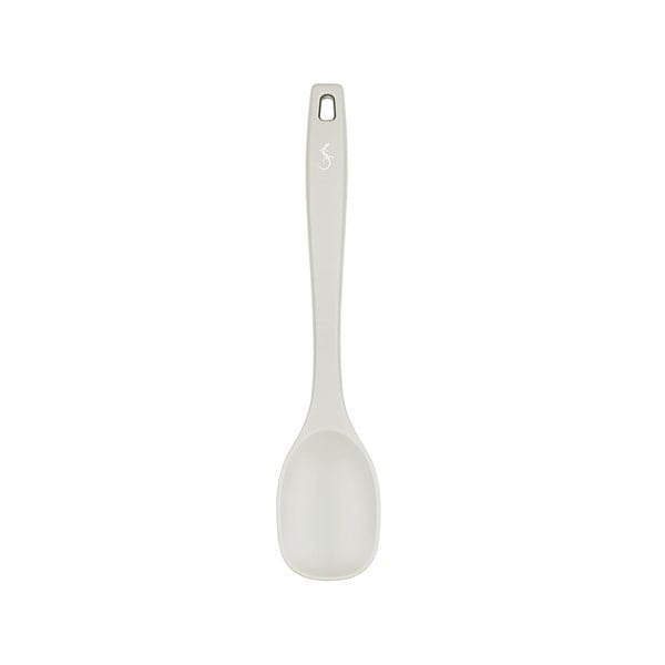 Lurch - Platin Silikon Yemek Kaşığı 28 cm Açık Gri - Yanmaz, Yapışmaz, Bükülmez, Çizmez, Tat ve Koku Bırakmaz - 240001