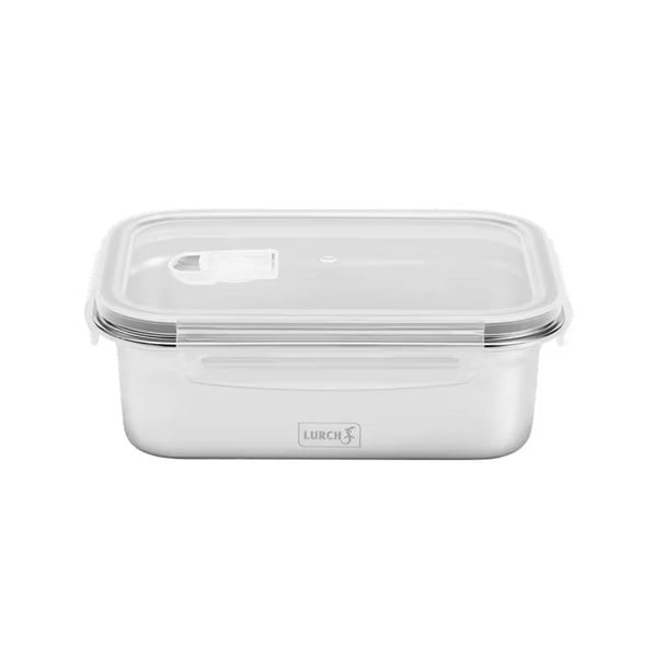 Lurch - "Safety" 1,200 ml Sızdırmaz, Fırınlanabilir, Paslanmaz Çelik, Vakumlu Saklama Kabı - 240893