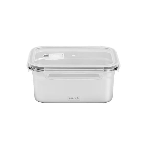 Lurch - "Safety" 1,500 ml Sızdırmaz, Fırınlanabilir, Paslanmaz Çelik, Vakumlu Saklama Kabı - 240894