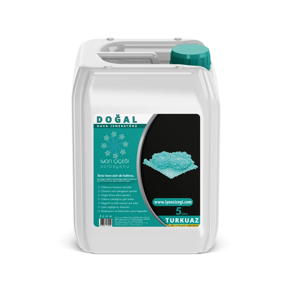 İyon Çiçeği Solüsyonu 5 Litre - 6 Farklı Renk
