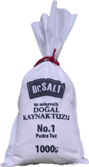 84 Mineralli Doğal Kaynak Tuzu 5 Boyut ve Numara Bez Paket - 1000 Gr.