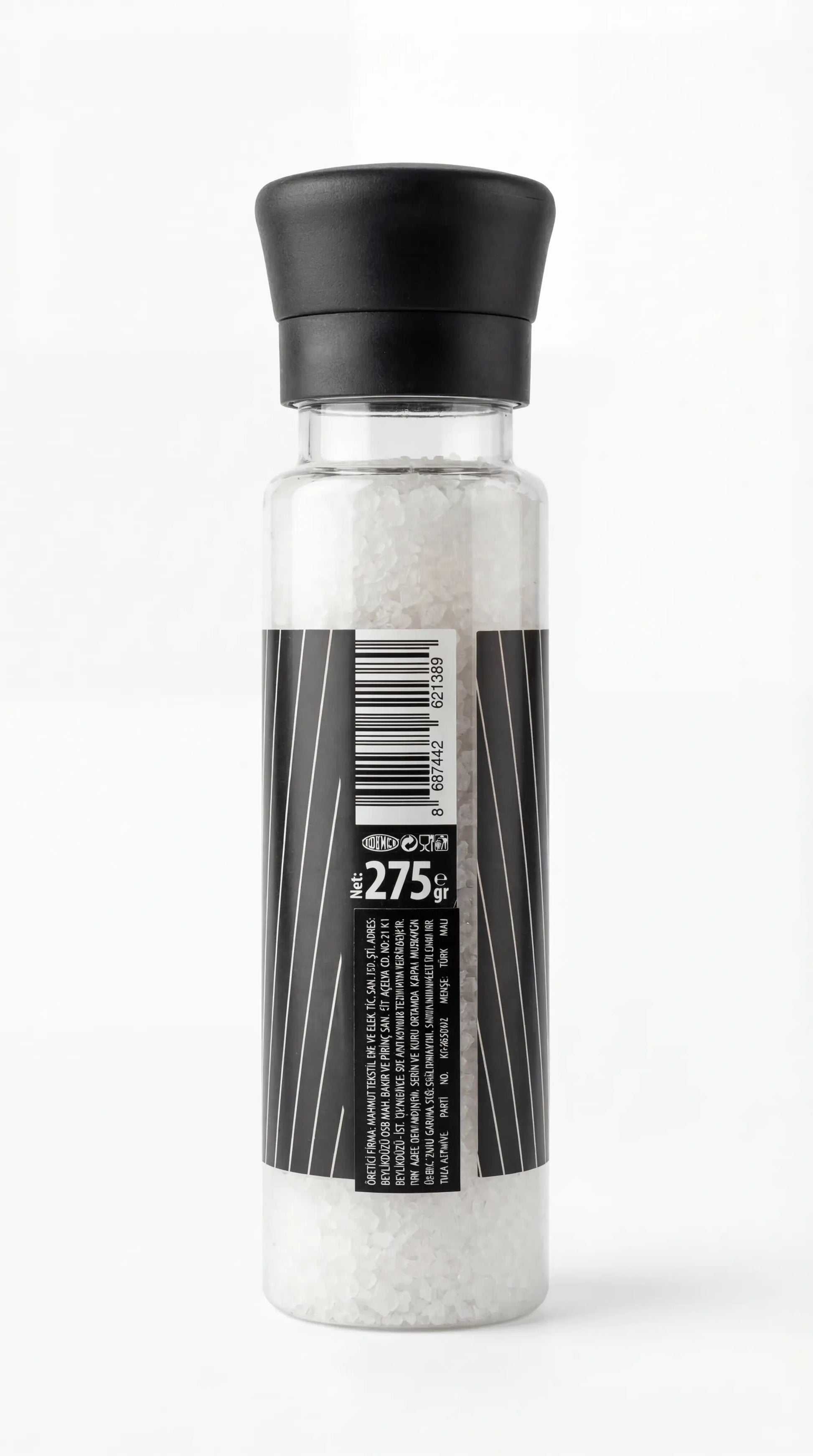 Doğal Kaynak Tuzu Seramik Değirmen 275 Gr.