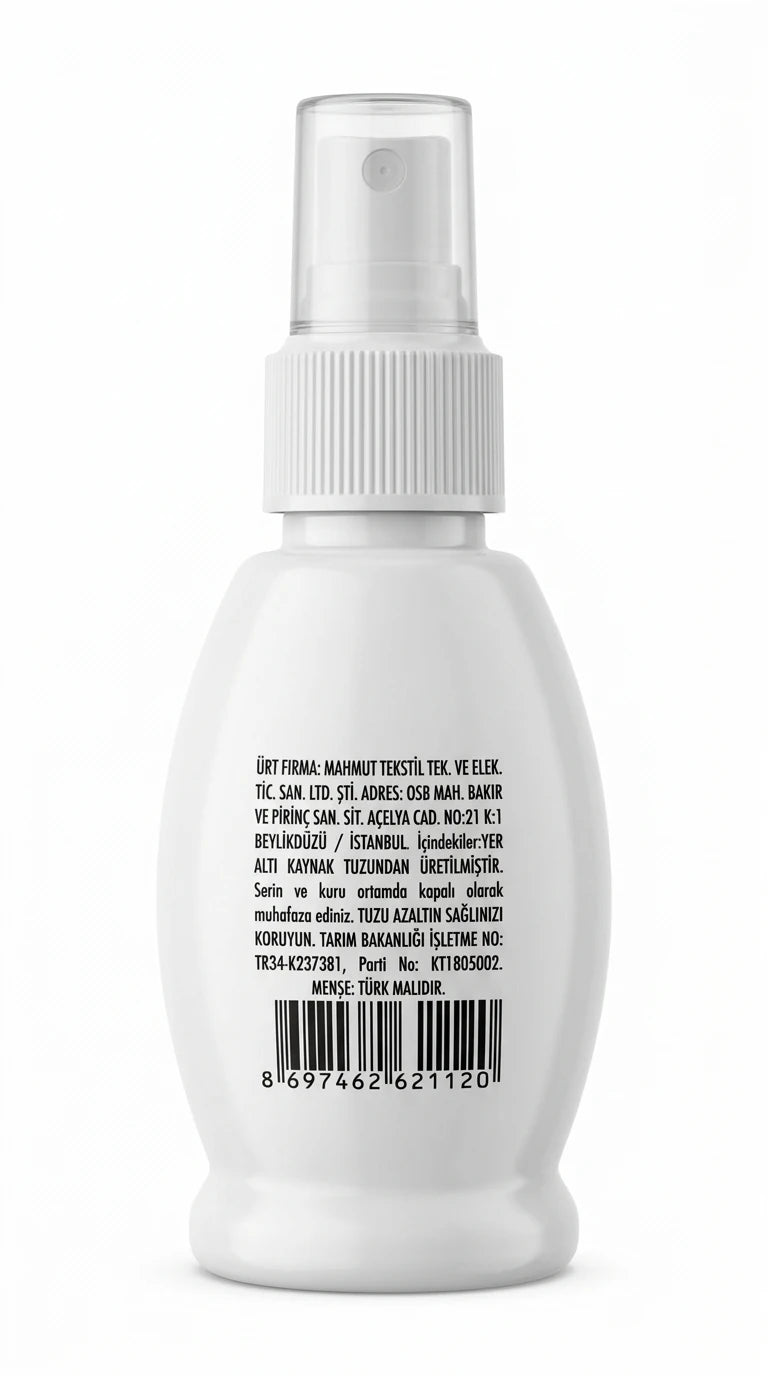 84 Mineralli Sıvı Tuz Çözeltisi Sprey Şişe 150 Ml.
