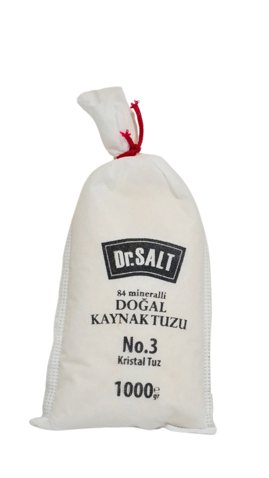 84 Mineralli Doğal Kaynak Tuzu 5 Boyut ve Numara Bez Paket - 1000 Gr.