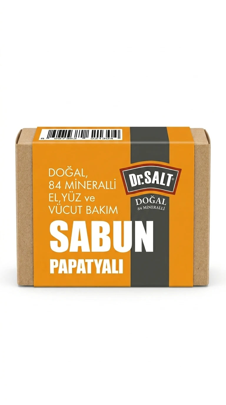 84 Mineralli Doğal Özler ve Baharatlar İçeren Sabun