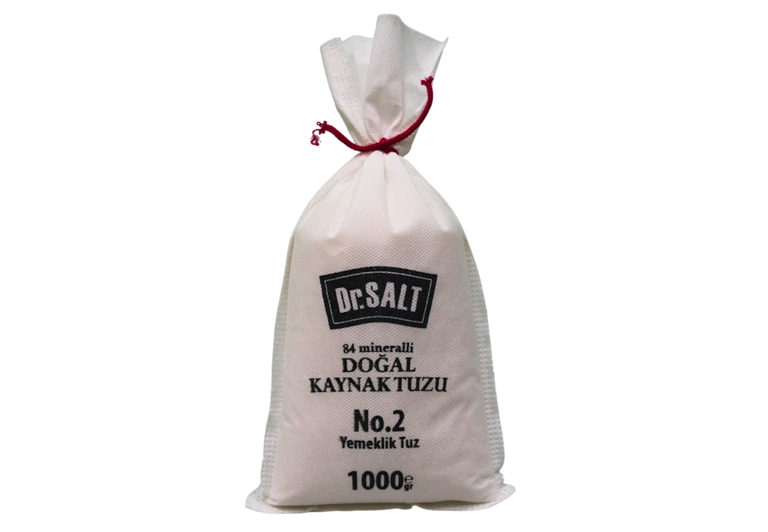 84 Mineralli Doğal Kaynak Tuzu 5 Boyut ve Numara Bez Paket - 1000 Gr.