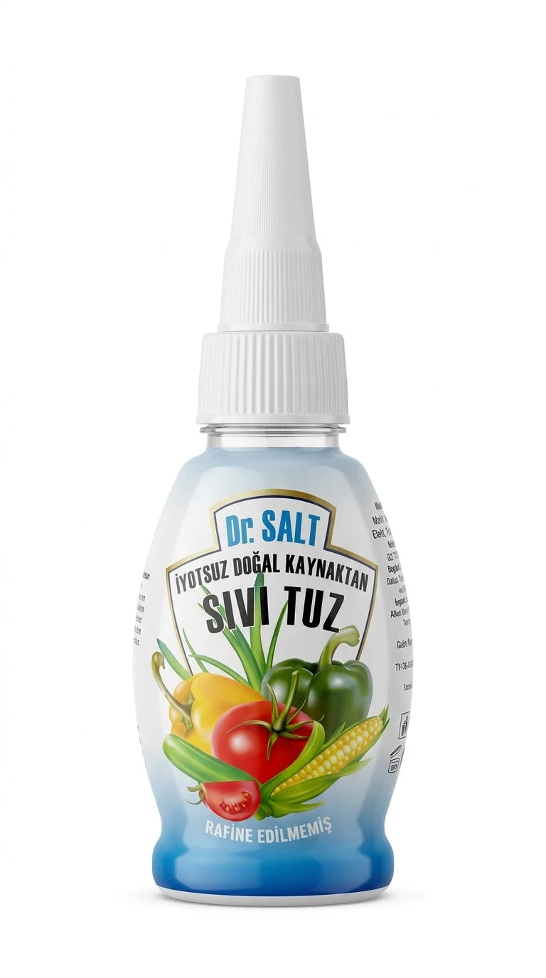 84 Mineralli Sıvı Tuz Çözeltisi Damlalık Şişe 150 Ml.