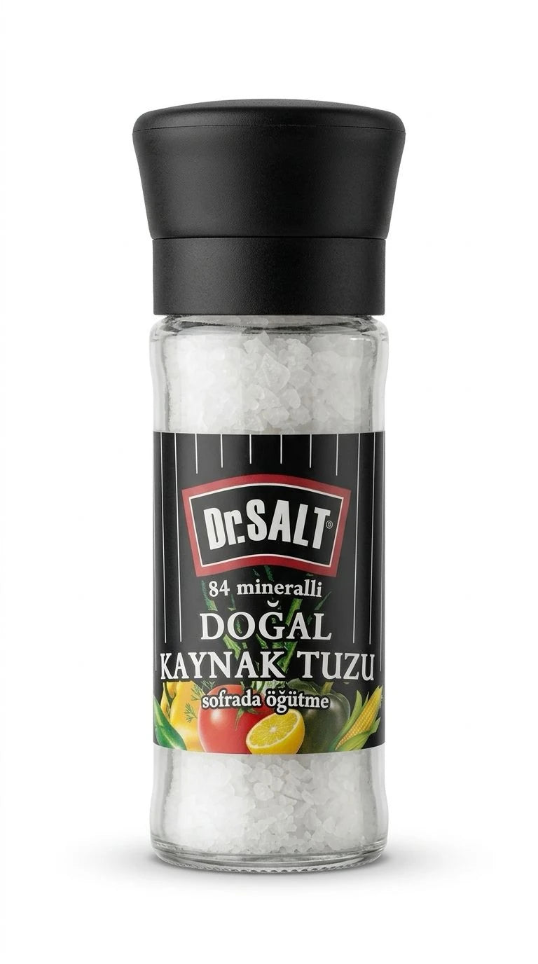 Doğal Kaynak ve Sıvı Tuz Çözeltisi Yemek Paketi