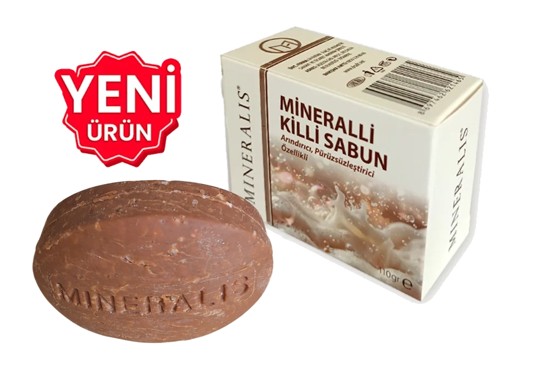 Doğal 84 Mineralli Kırmızı Killi Sabun: Cildinize Doğa Dokunuşu