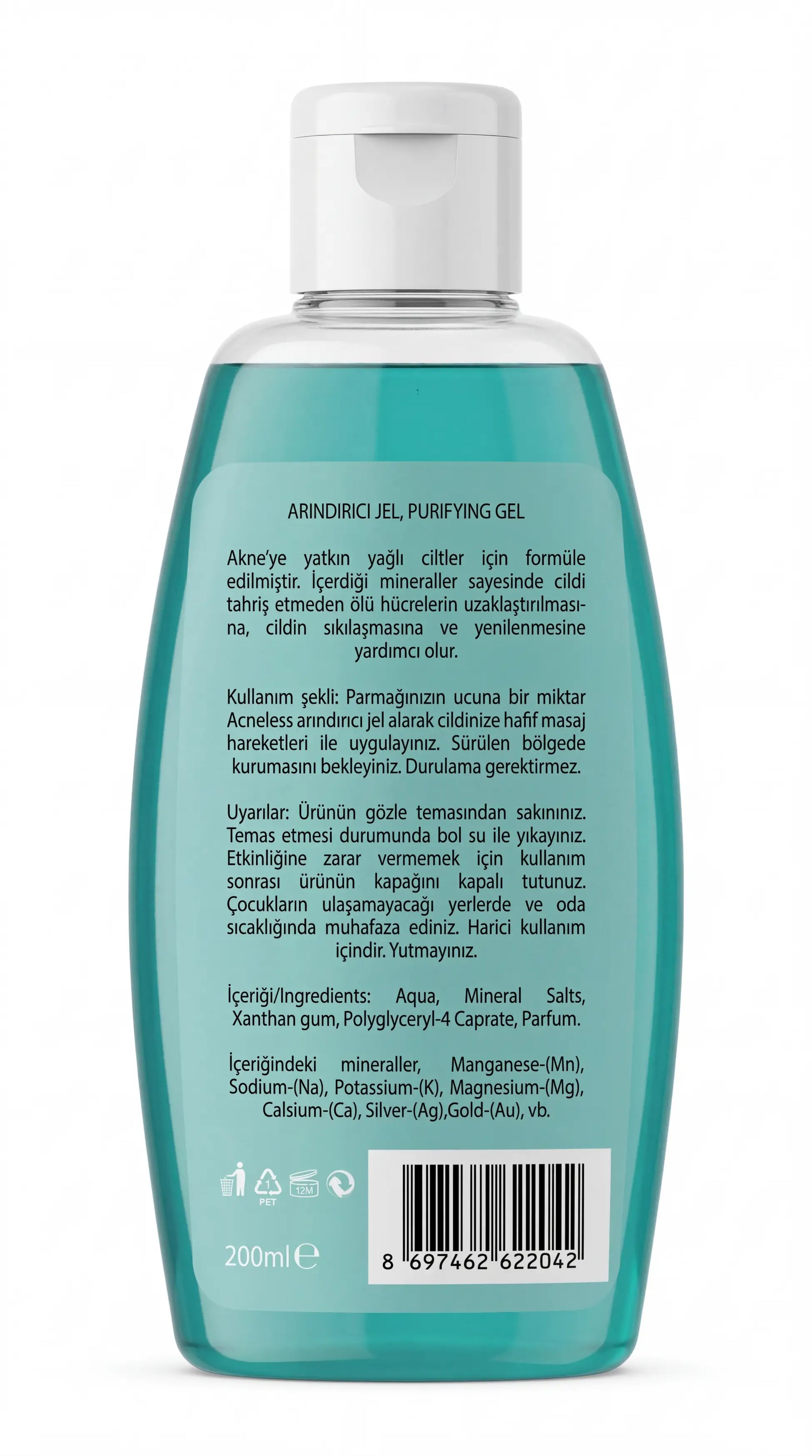 Mineralis Akne Karşıtı Arındırıcı Jel