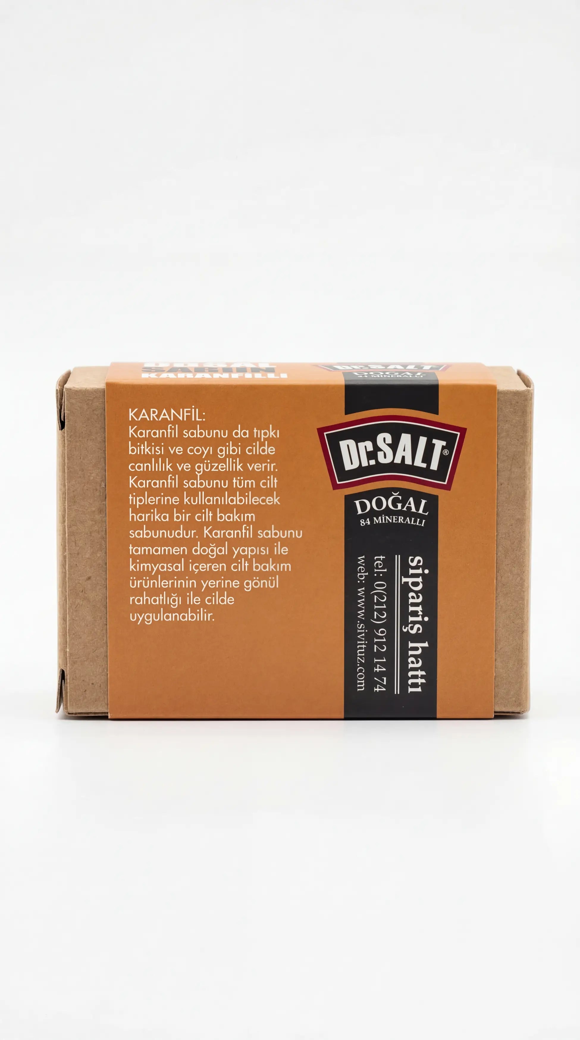 84 Mineralli Doğal Özler ve Baharatlar İçeren Sabun