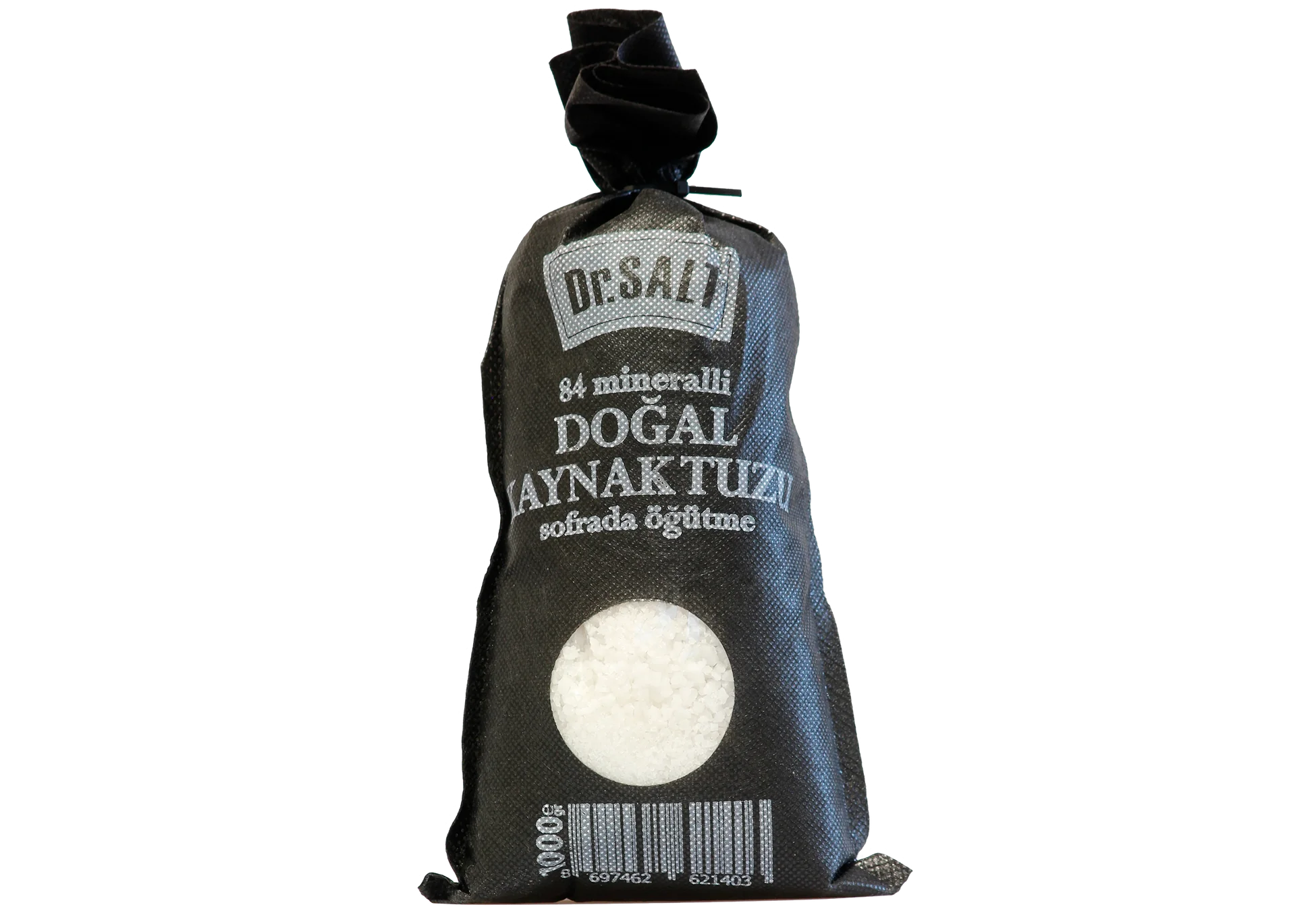 84 Mineralli Doğal Kaynak Tuzu Bez Paket -  1000 Gr.