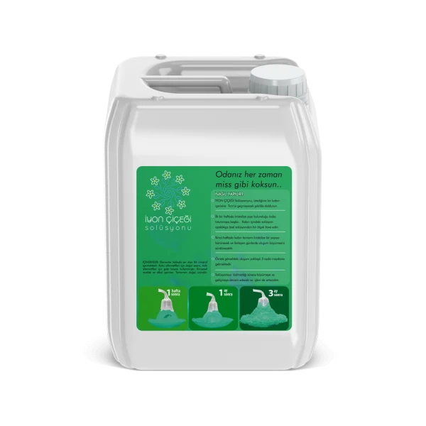 İyon Çiçeği Solüsyonu 5 Litre - 6 Farklı Renk