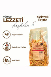SEBZELİ ERİŞTE 500 GR.