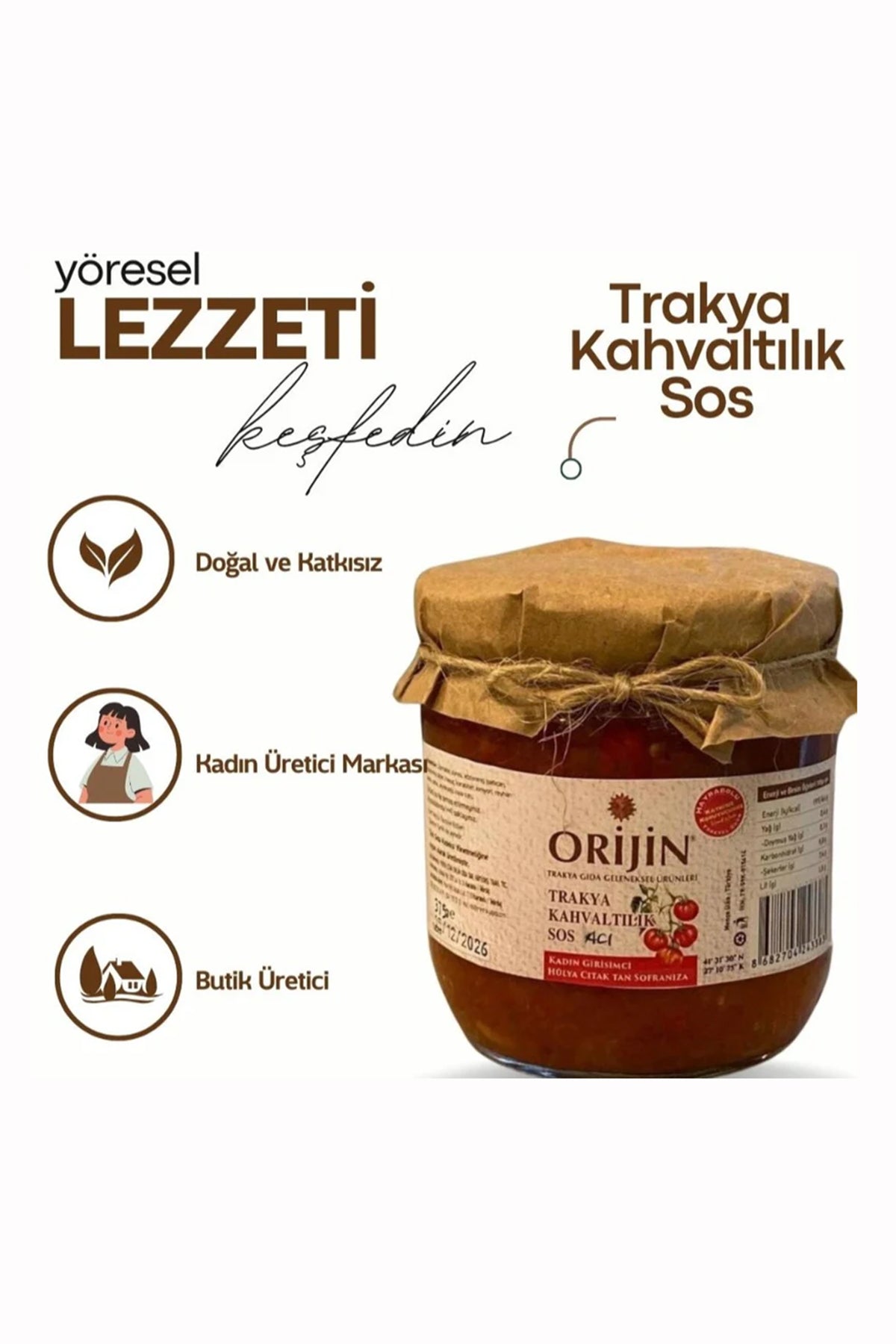 KAHVALTILIK SOS 375 GR
