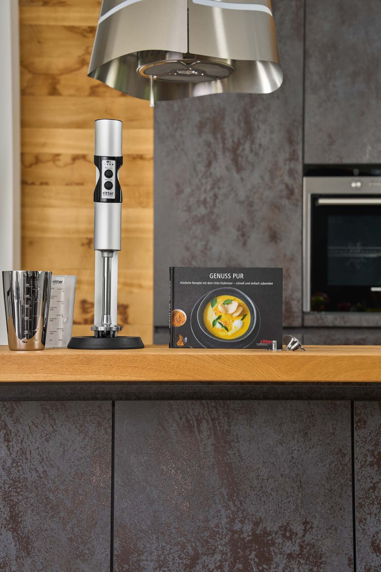 ritter Ev Aletleri  stilo 7 Kablosuz El Blenderi  , Şarj İstasyonlu 120 Watt