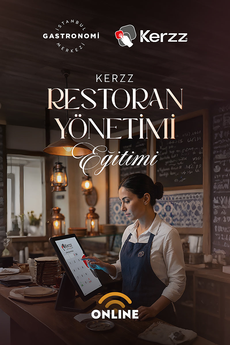 Kerzz Restoran Yönetimi Eğitimi (Online)
